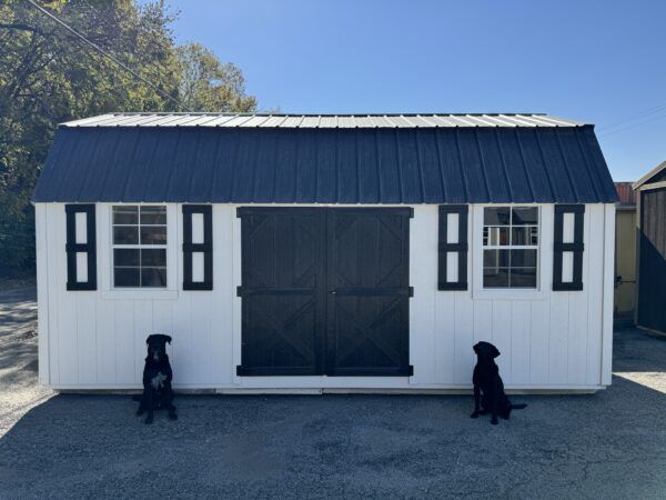 `12x20 Side Lofted Barn - Image 3