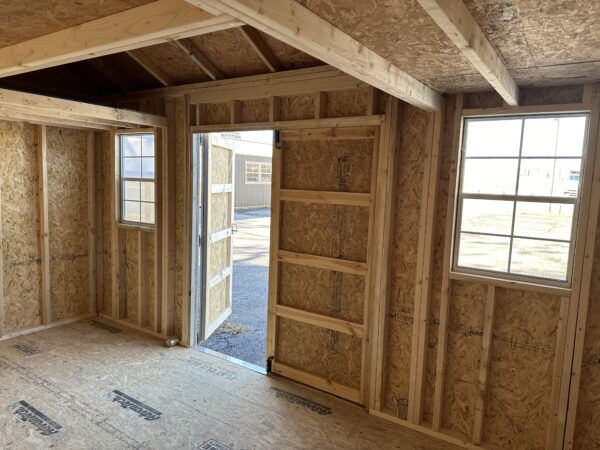 10x16 Side Lofted Utility - Image 2